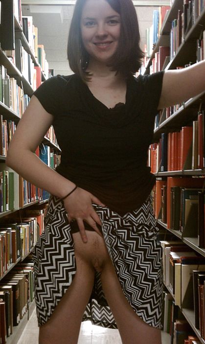 Nude In Public Library Nudity