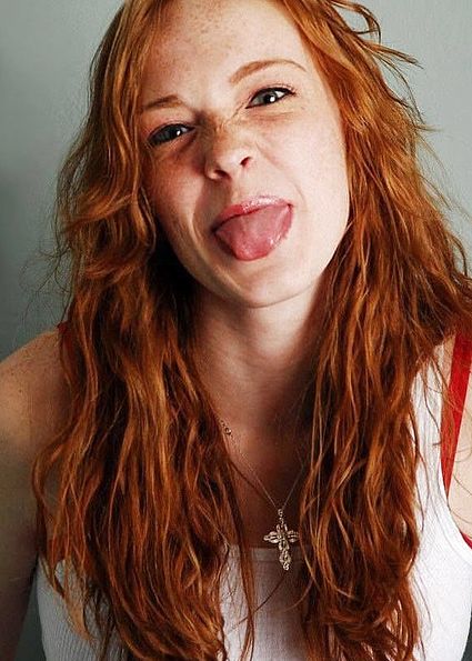 Free Porn Redhead Ginger Teen With Freckles